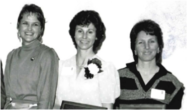 Marilyn King, Barbara Pickel, and Debi "Cis" Schafer